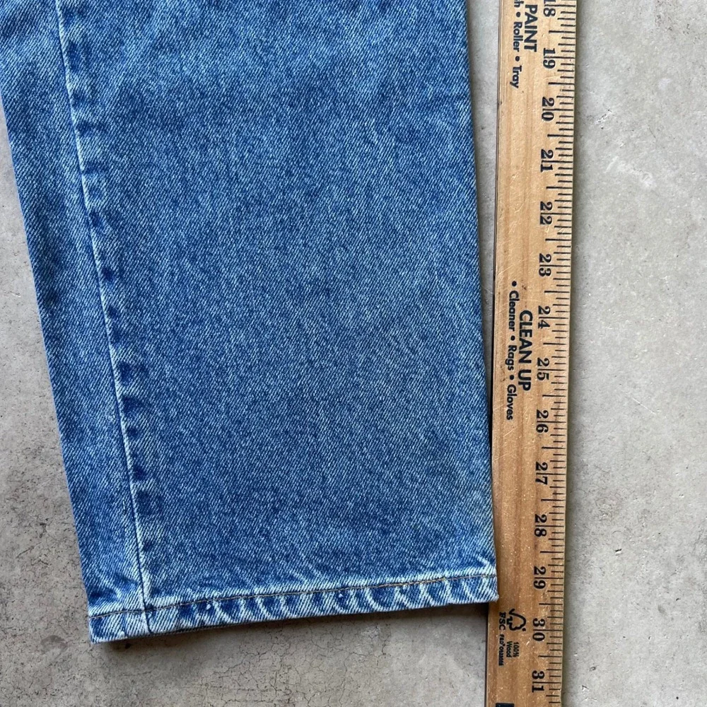 Vintage Levis 505 Regular Fit Jeans Mens 36x31 Blue Denim Made in USA 0290